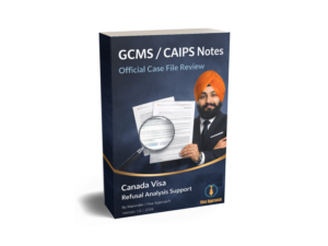 GCMS / CAIPS Notes – Official Case File Review Support Service